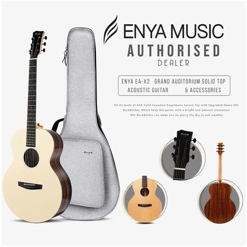 Đàn Guitar Acoustic Enya EA X2 (Chính Hãng Full Box) 